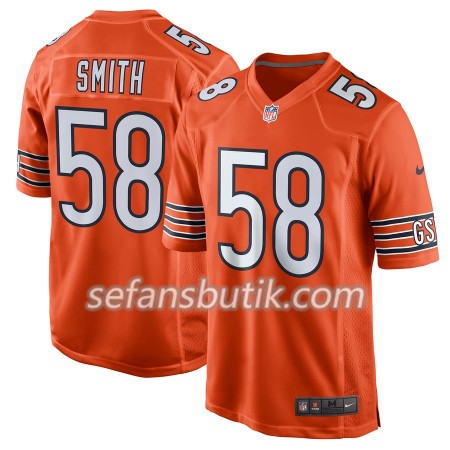 Chicago Bears Tröjor Roquan Smith 58 Nike Orange - Herr Chicago Bears Tröjor Roquan Smith 58 Nike Orange - Herr